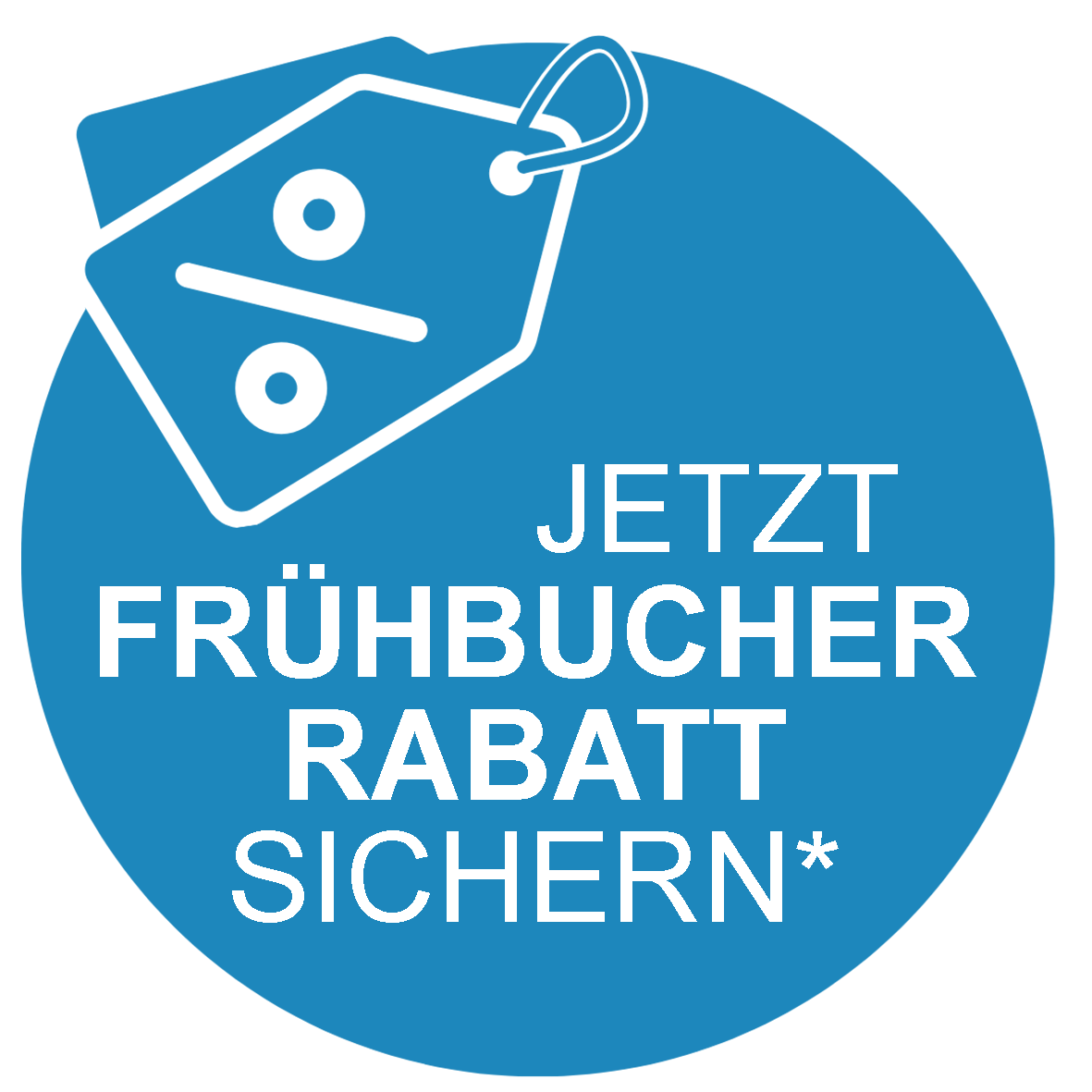 Jetzt Frühbucherrabatt sichern
